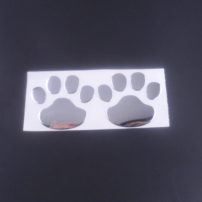 Горячая Милая 3D Автомобильная наклейка на бампер для окна тело панда следы лап