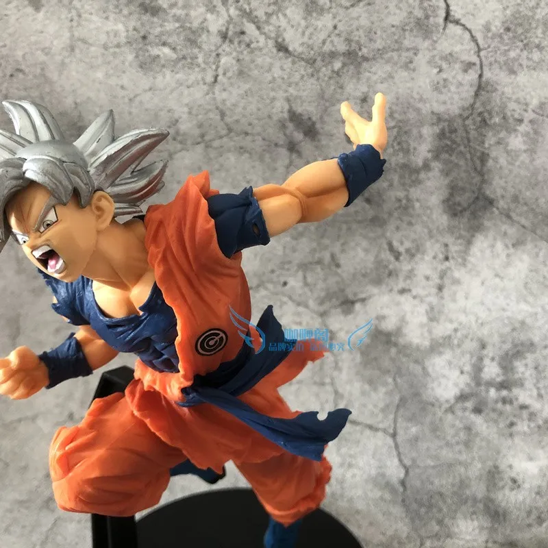Son Goku Gokou Silver Hair Comic Anime Dragon Ball Super Heroes Chouzetsu Gikou Ultra Instinct Vol.4 Banpresto Figure Model |
