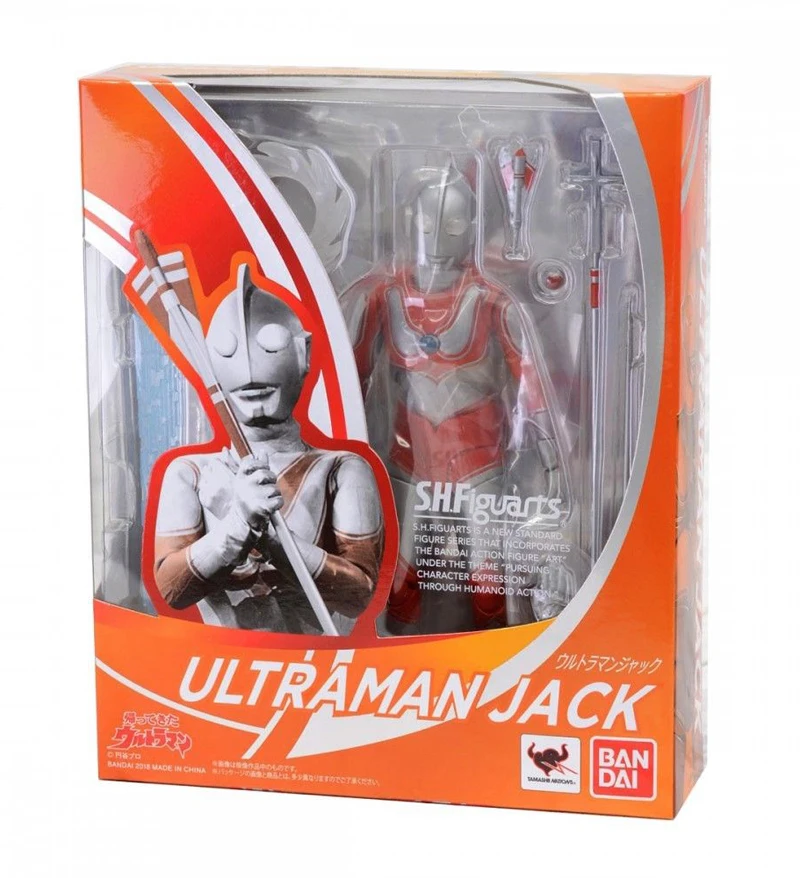 PtettyAngel-Подлинная Bandai Tamashii нация S. H. Figuarts возвращение ультрамена Джек фигурка