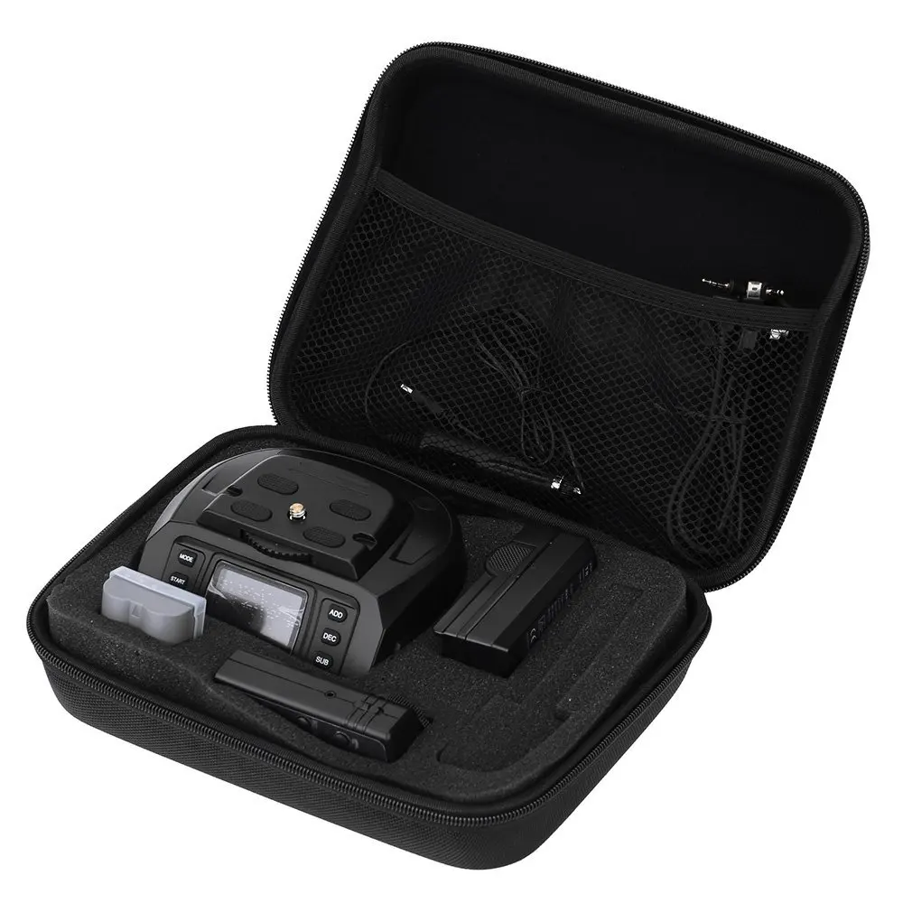 Автоматическая панорамная моторизованная головка треноги Moveski AD-10 Электронный шарик 360 градусов для камер Canon Nikon Sony.