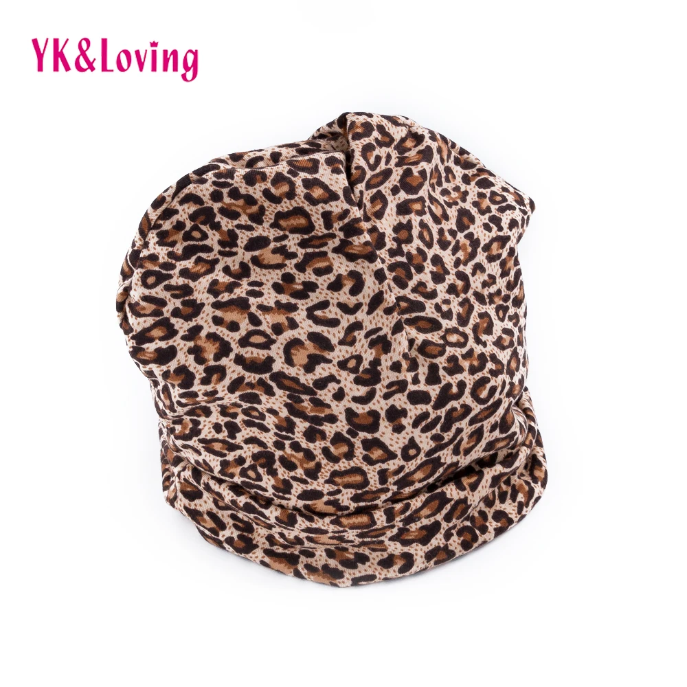 С леопардовым принтом Детская шапка Шапка в мальчик кепки шапки для девочек
