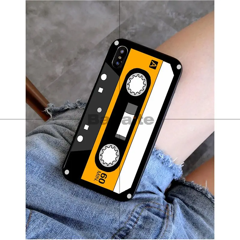 Babaite Retro Camera Cassette Tapes TPU Soft Phone Case Cover for Apple iPhone 8 7 6 6S Plus X XS MAX 5 5S SE XR Mobile Cover