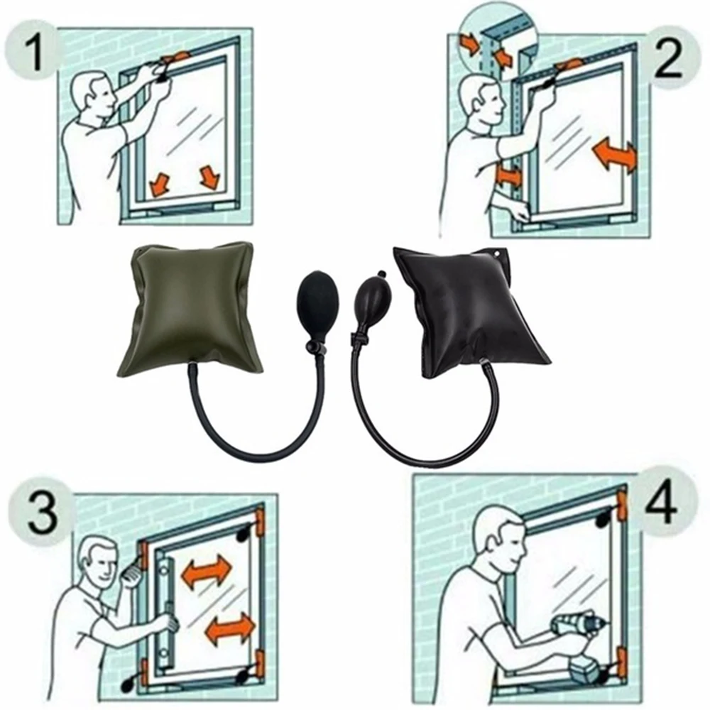 

Adjustable Air Pump Airbag Cushioned Hand Pump Locksmith Air Wedge Inflatable Car Door Opener car Airbag positioning