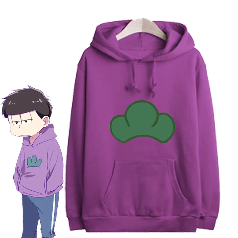 Япония Аниме для женщин и мужчин Osomatsu san Matsuno Ichimatsu толстовка с капюшоном