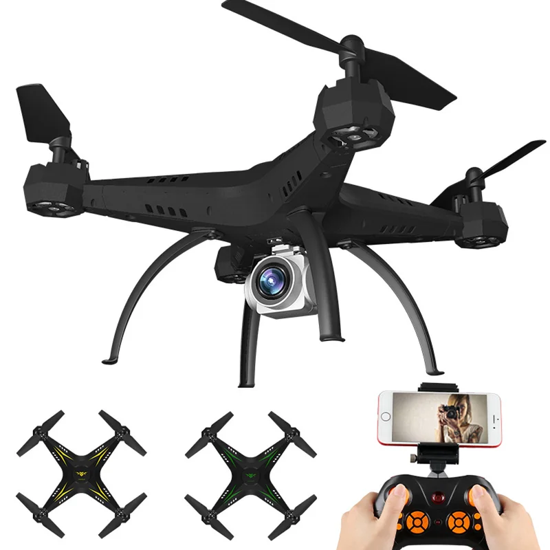 Drones with Camera Functional RC Drone 2.4G 4CH 6-Axis RTF Headless Mode One key auto return | Игрушки и хобби