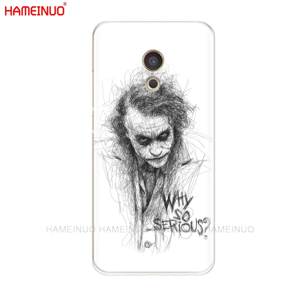 HAMEINUO Темный рыцарь Джокер крышка чехол для телефона для Meizu M6 M5 M5S M2 M3 M3S MX4 MX5 MX6 PRO 6 5 U10 U20 note plus - Цвет: 80880