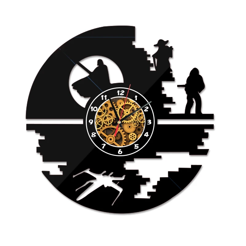 

Настенные часы, акриловые, европейские, цифровые, настоящий кварц