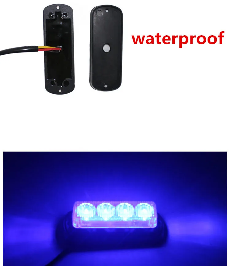 Автомобильный Грузовик 4 светодиодный аварийный маячок светильник бар аварийная