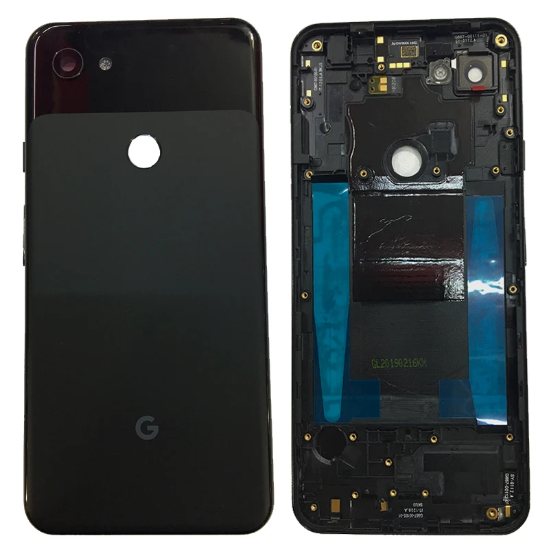 BINYEAE новая стеклянная крышка аккумулятора для HTC Google Pixel 3AXL задняя корпуса 3A XL