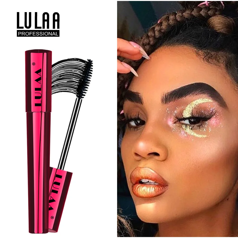 Макияж ресниц Косметическая тушь для 4D шелковая волоконная кисть туши