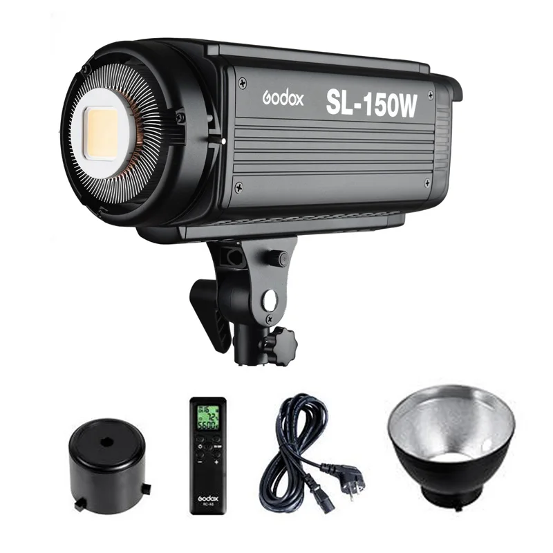 Godox непрерывное освещение SL 150W CRI 93 + светодиодный свет SL150W 16 каналов 5600 K 7200lux 150Ws