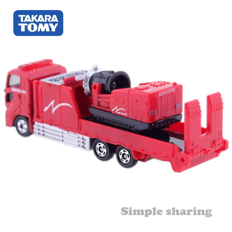 Takara Tomy Tomica No.128 Пожарная служба NAHA набор моделей грузовиков с гипертуманом литые