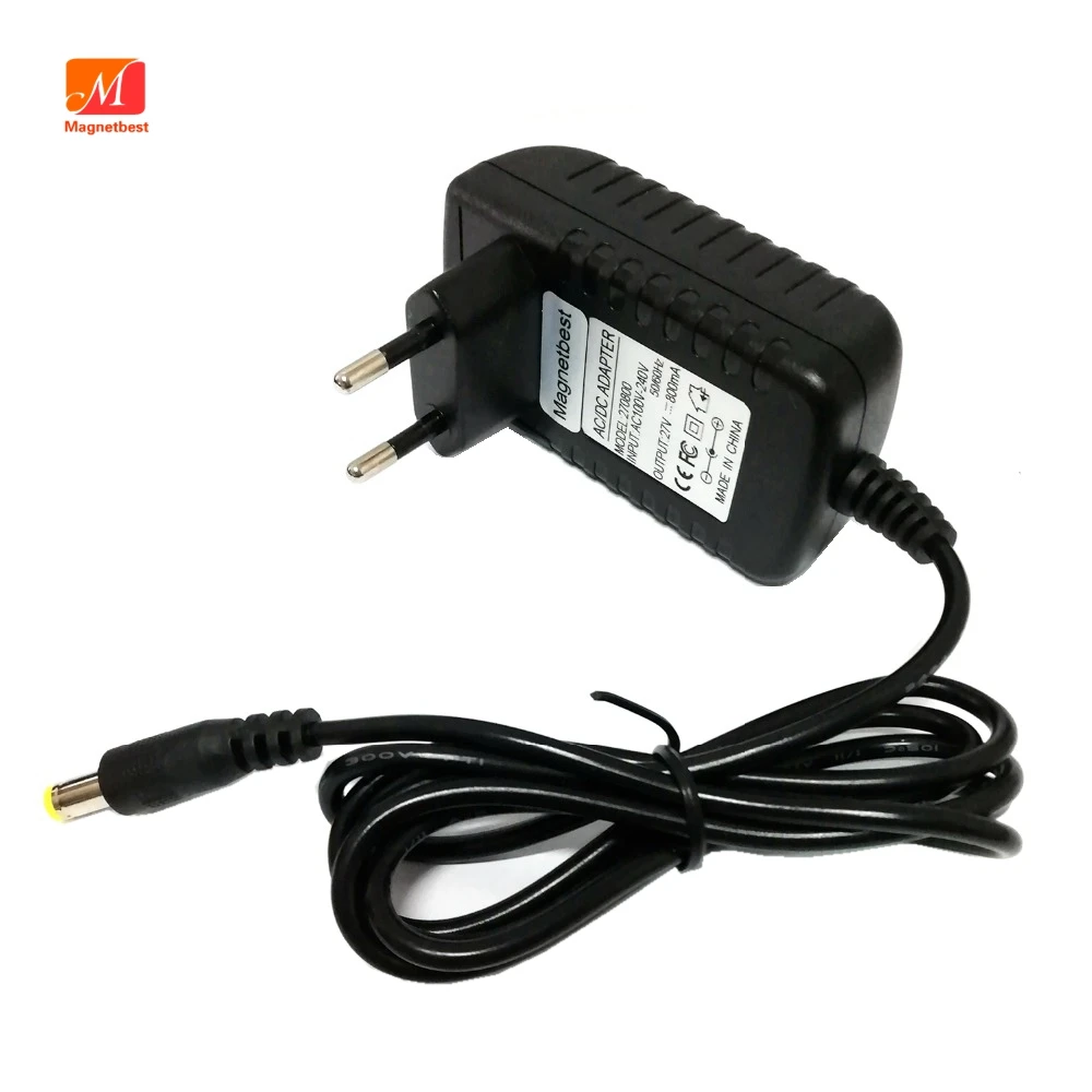 27В 0.8A AC Мощность адаптер для # &quotPUPPYOO робот пылесос Зарядное устройство D 531 532 535 537