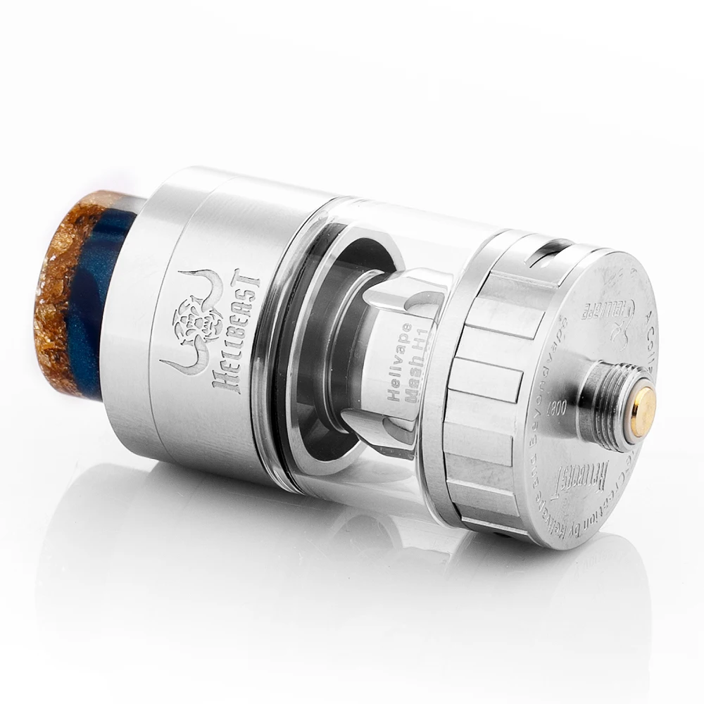 НОВЕЙШИЙ гибридный Танк HELLVAPE Hellbeast Sub ohm 24 мм Vape атомайзер 4 0 мл/4 3 мл/3 5 мл