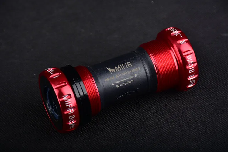 Нижние кронштейны MIFIR из алюминиевого сплава в стиле штопор ВВ для Shimano Prowheel 24 мм