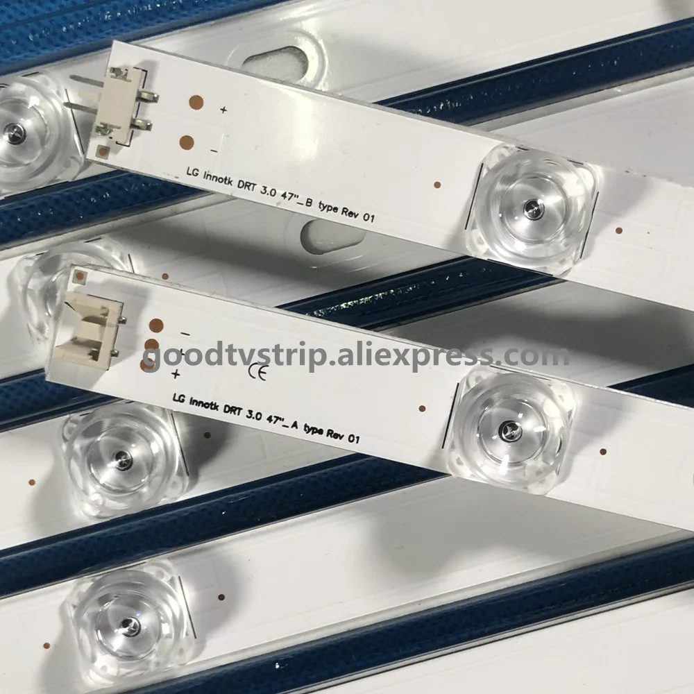 100%NEW 98cm LED Backlight replacement 9 leds For LG 47&quot TV innotek DRT 3.0 47LB6300 47GB6500 47LB652V 6916L 1948A 1949A |