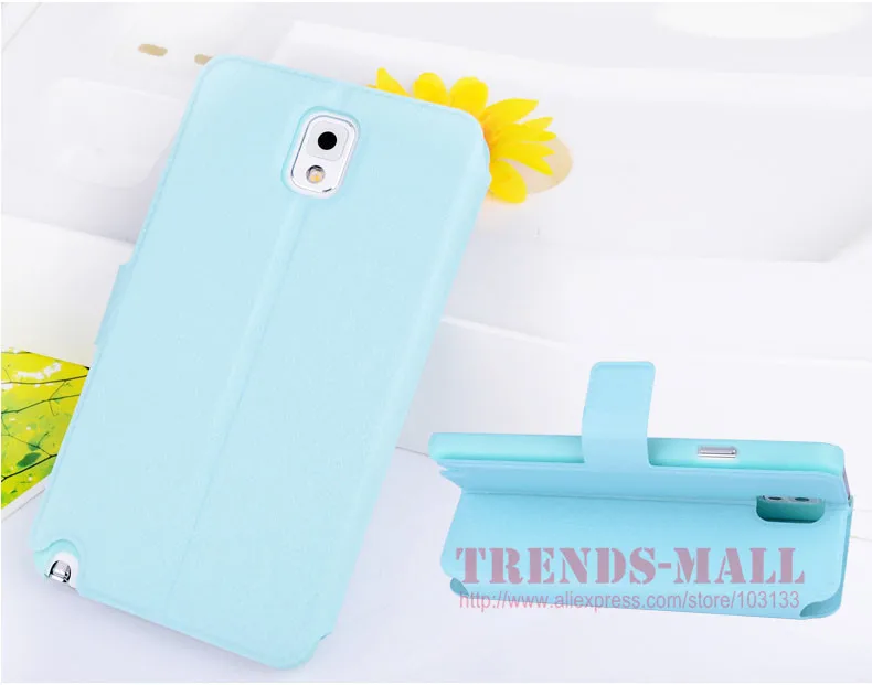 Cute Flip PU Wallet Leather Case Cover for Samsung Galaxy Note 3 + HD Screen Protector |