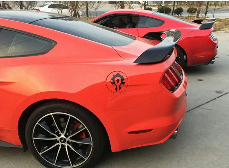 Высокая твердость и качество ABS материал для Ford Mustang 4 Сегмент GT заднее крыло спойлер грунтовкой или любой краской