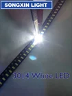 100 шт SMD 3014 Светодиодный 0,1 W 10-12LM 6000-6500K белый 3014 SMD светодиодный светильник XIASONGXIN 3014 диоды CW