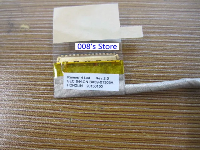 Новый ноутбук экран ЖК-кабель для SAMSUNG NP370R5E NP450R5E NP470R5E NP510R5E BA39-01302A LVDS видео гибкий