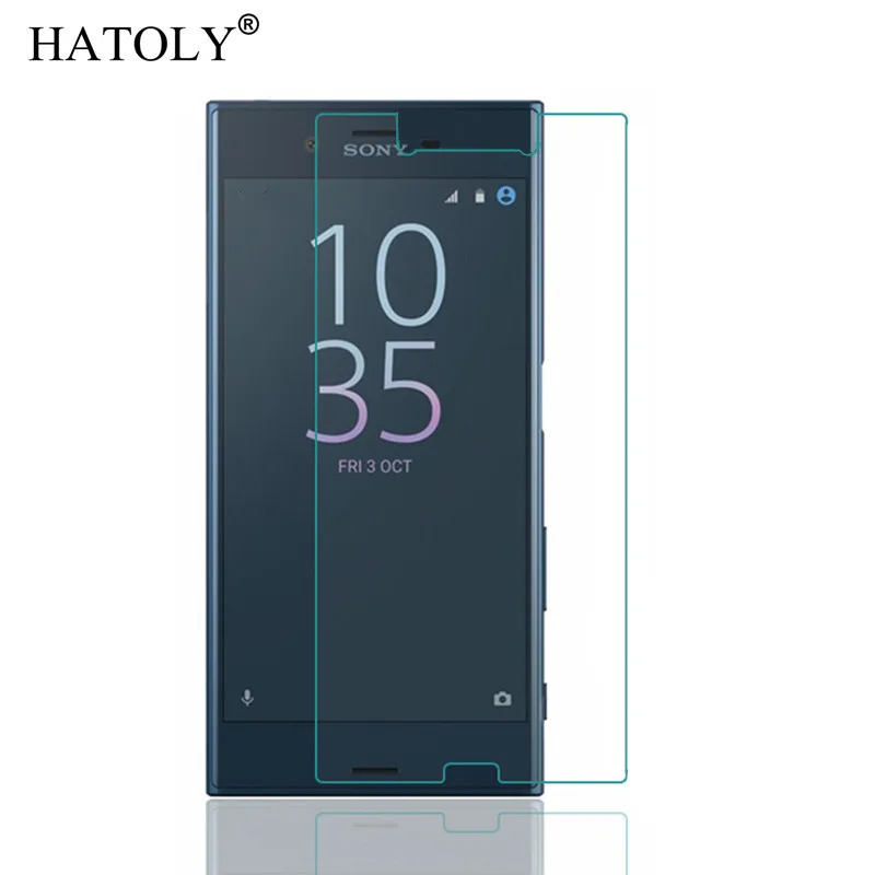 2 шт. закаленное стекло для Sony Xperia XZ защита экрана от взрыва пленка XZS HATOLY |
