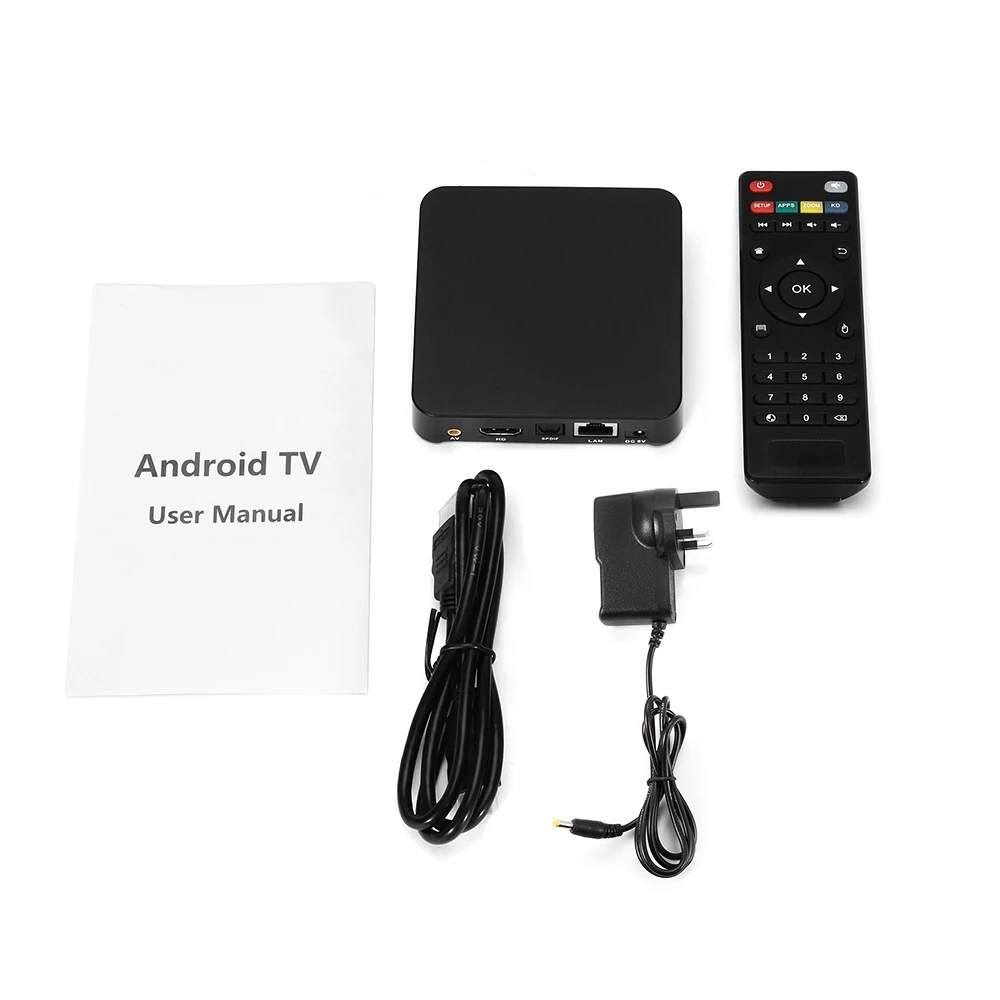 U2C Z - Pro TV Box Android 7.1 Support 4K 2.4GHz WiFi Amlogic S905X/Cortex A53 Set-top Box3D Video/DLNA Multi-media Player | Электроника