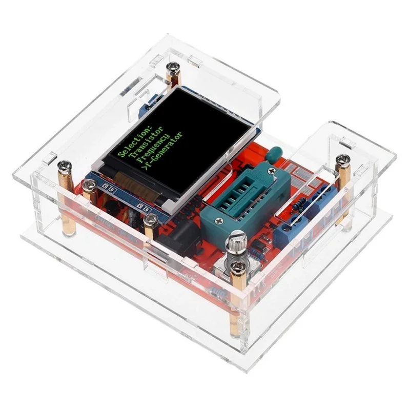 DIY наборы Цифровой транзистор тест er диод емкость ESR частотомер генератор сигналов ИК Тест