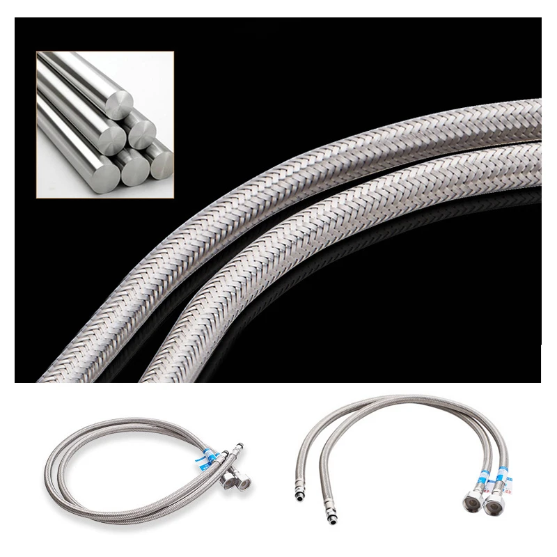 60 см Гибкий Сантехнический шланг из нержавеющей стали G1/2 &quotСмеситель для