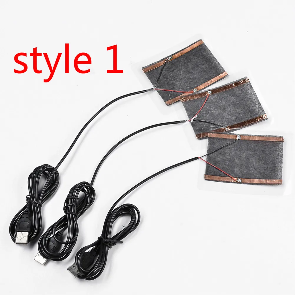 Горячие Зимние портативные теплые пластины USB нагреватель для коврик мыши обувь