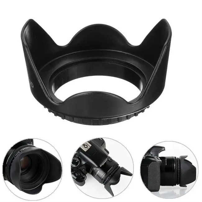 58 мм винтовая бленда для объектива Canon EOS 1300D 1200D 800D 760D 750D 700D 650D 600D 100D 80D 70D 77D 60D и