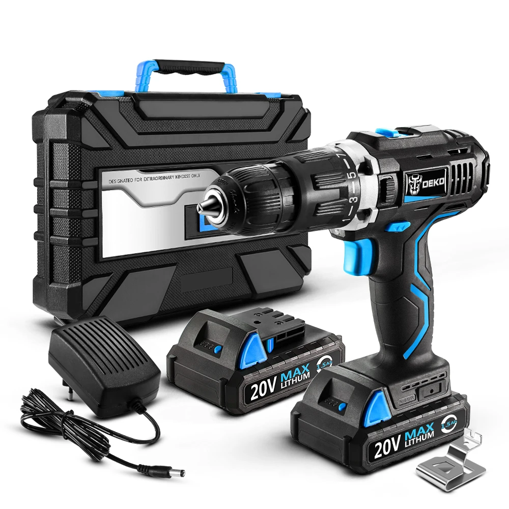 DEKO GCD20DU3 20 вольт DIY Деревообрабатывающие инструменты литий ионные батареи драйвер