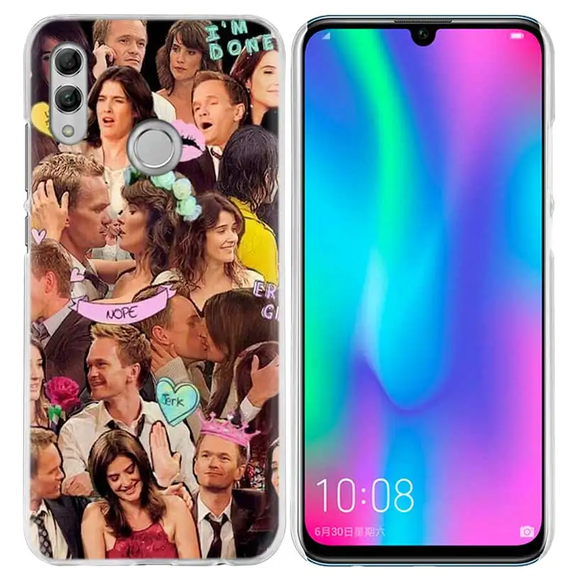 Лучшие друзья вместе чехол для huawei Honor 8X Y9 9 10 Lite Play 7C 8C 8S 8A фотоаппаратов моментальной печати 7S 7A Pro V20 20i Y6 Y7 Y5 жесткий чехол из ПК для телефона - Цвет: 09