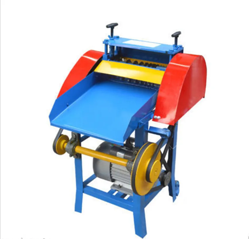 Сверхмощная машина для зачистки проводов Скрап кабель и переработка меди 220В