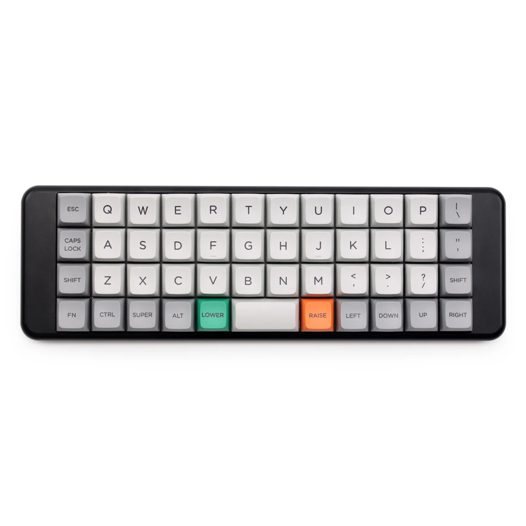 В наличии большой Bang MDA профиль Ortholinear Keycaps 101 ключ краситель подложка толстый PBT Fit