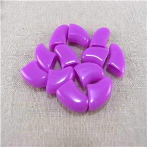 purple 20 шт./партия колпачки для ногтей для собак, для ухода за пальцами, для пола, для защиты домашних собак, кошек, колпачки для ногтей, для контроля за когтями, мягкие колпачки для лап S, M, L, XL - Цвет: purple