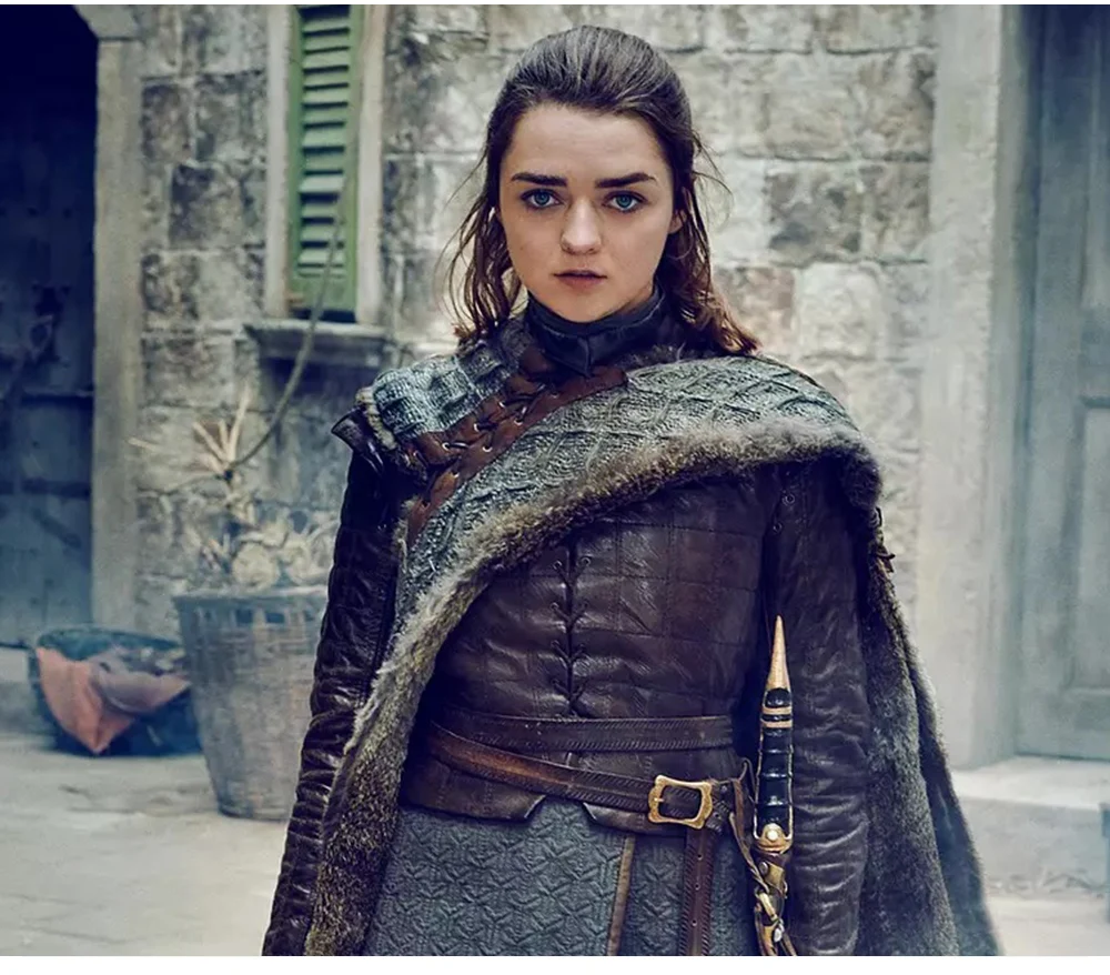 Manluyunxiao, костюм из Игры престолов, Melisandre Arya Stark, костюм для косплея, для взрослых, на Хэллоуин, Рождество, искусственная кожа, для женщин