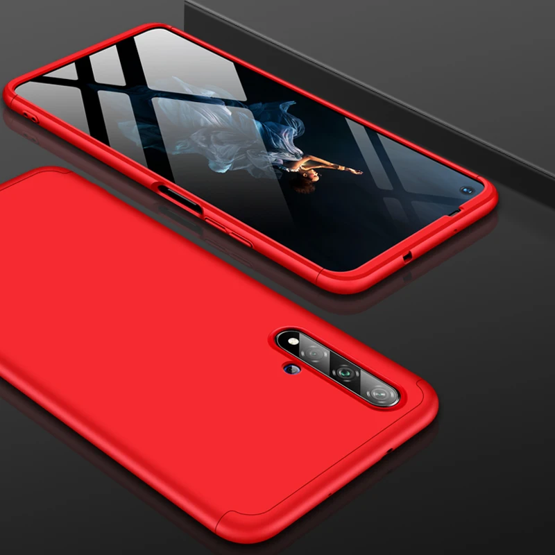 360 чехол с полной защитой для huawei Honor 20 Pro чехол Роскошный Жесткий PC противоударный чехол для задней панели чехол для Honor 20 pro Honor20 Coque
