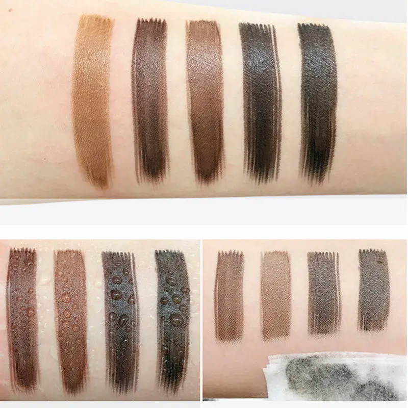 Жидкий карандаш для бровей не блекнет водонепроницаемый долговечный