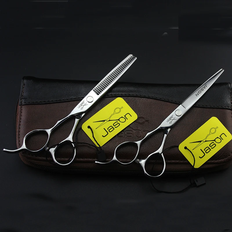 Парикмахерские ножницы гребень 6 дюймовый профессиональный набор для ухода за