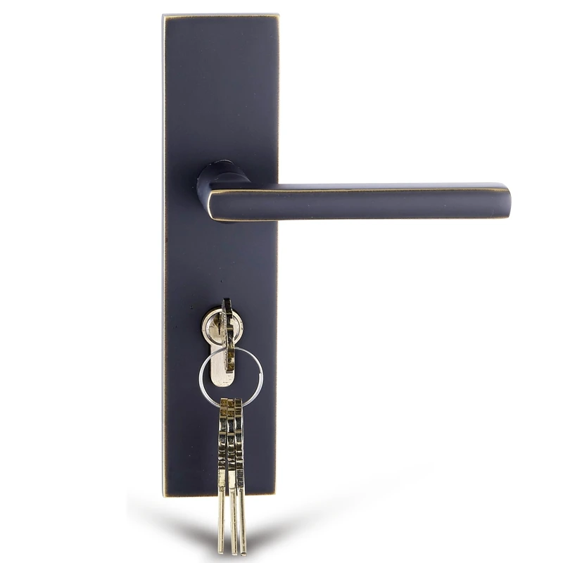 1 комплект латунный дверной замок в европейском стиле для межкомнатной двери