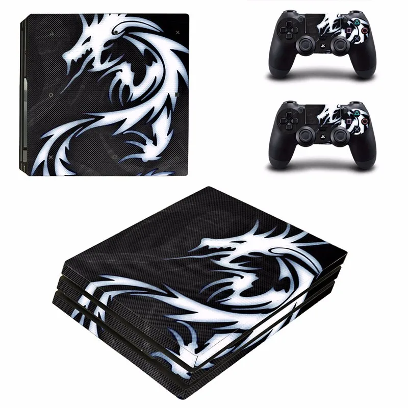 HOMEREALLY наклейка Кожа дракон Triba дизайн Vinly HD наклейка для Playstation 4 Pro консоль и контроллер кожи PS4 Pro аксессуар