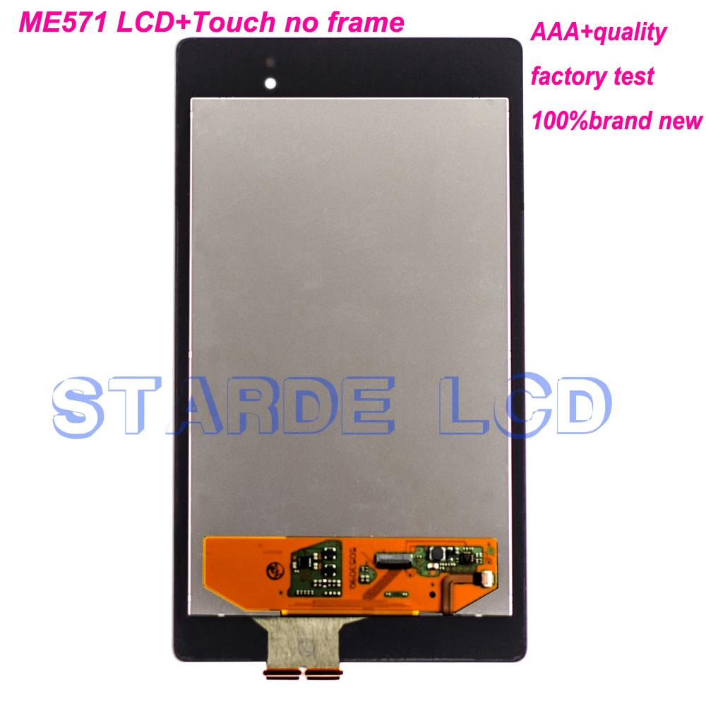 STARDE для Google Nexus 7 2nd ME571 ME571K ME571KL K008 Gen 2013 3g/Wifi жк-дисплей сенсорный экран в сборе с рамкой