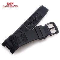 special design fit iwc iw323601 w376501 30mmx16mm cove sports rubber strap with stainless steel buckle for man watchband tools