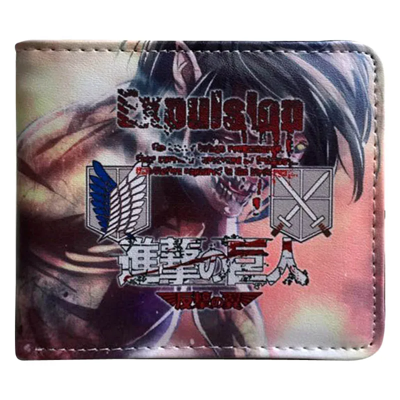Одежда с надписью Tokyo Ghoul/Одна деталь Аниме Бумажник Отделом для монет карман