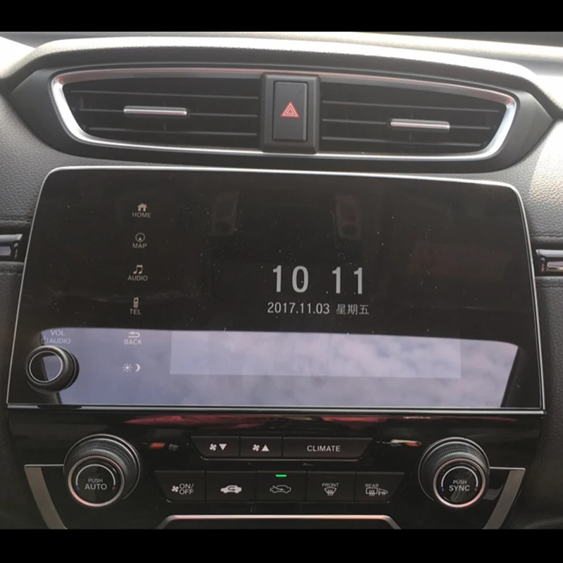Buendeer 7 дюймов GPS Закаленное стекло протектор экрана для Honda CRV EX EX-L 2017 2018