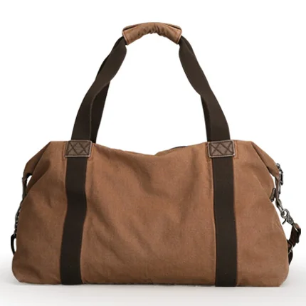 Retro Khaki MUZEE новая Холщовая Сумка модная дорожная сумка для мужчин вместительная сумка для короткой поездки Холщовая Сумка через плечо - Цвет: Retro Khaki