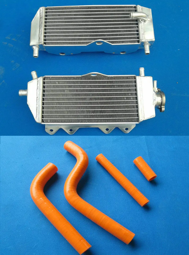 Motocross riding Aluminum Radiator AND HOSE for YAMAHA YZ125 YZ 125 2-stroke 2005-2013 05 06 07 08 09 10 11 12 13 14 | Автомобили и