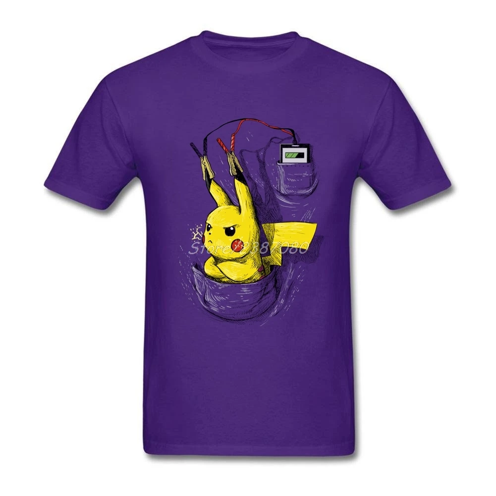 Новинка 2019 футболка Pokemon pp Мужская из хлопка XXXL футболки с коротким рукавом |