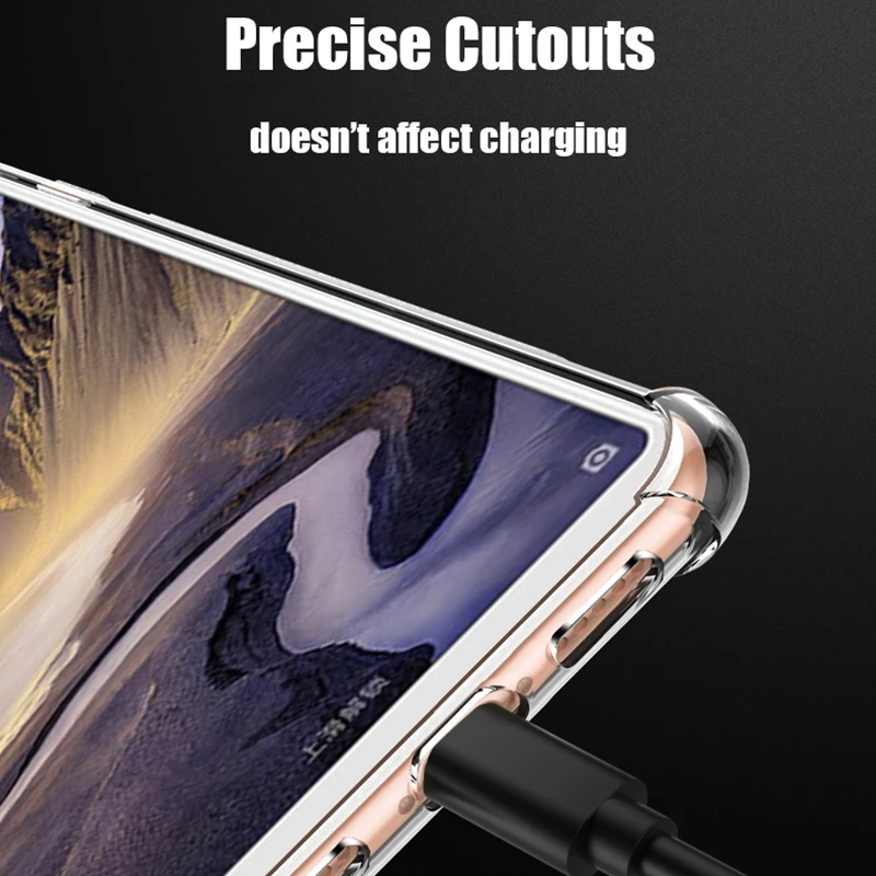 Прозрачный мягкий Pocophone F1 MiA2 Note6 Note5 MiA1 чехол для XiaoMi RedMi Note 6 Pro 5 5A 6A плюс Mi8 Mi 8 SE A1 A2