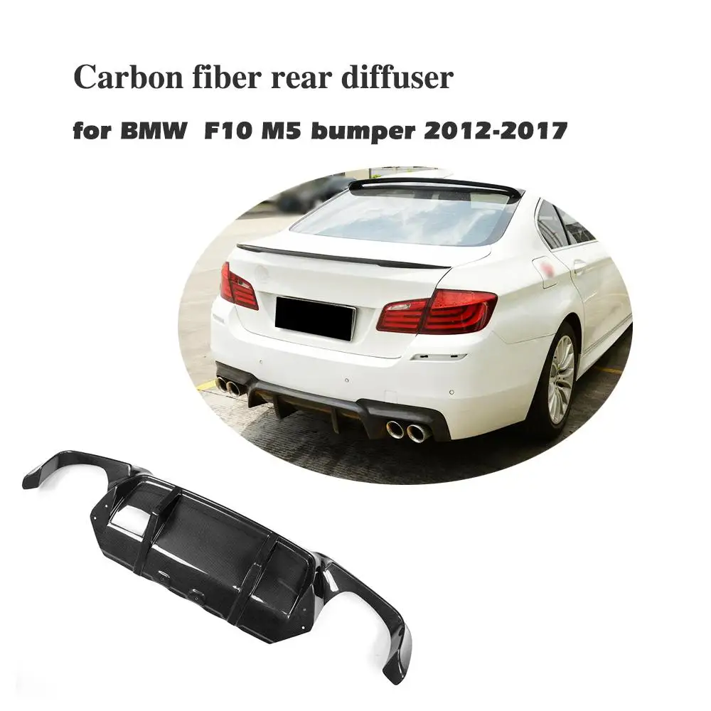 Диффузор для заднего бампера из углеродного волокна спойлер BMW 5 серии F10 M5 седан